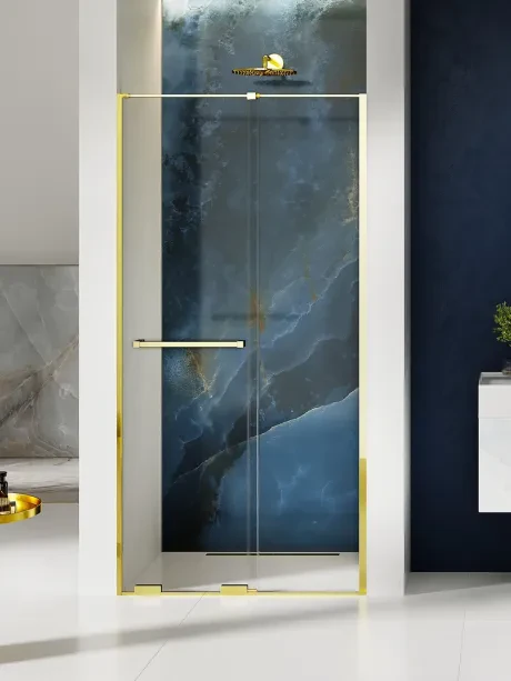 Smart Light Gold recessed door, sliding door, railing