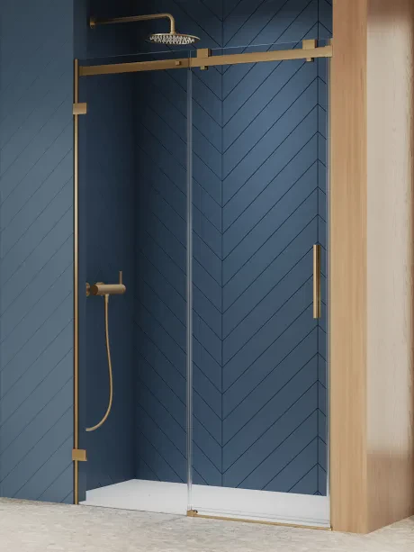 1D nišos durys Softi X Gold Brushed