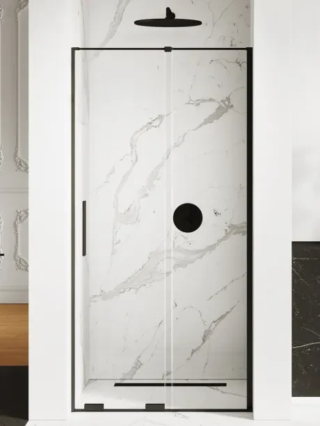 Smart Black recessed doors, sliding doors