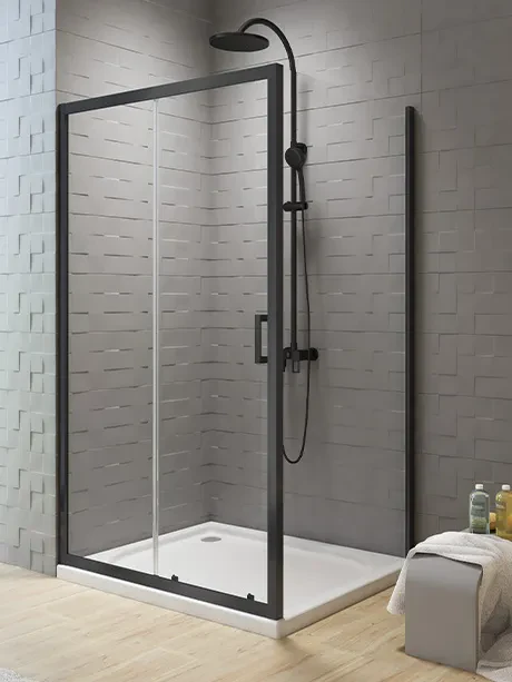 New Varia Black shower cabin, 1D