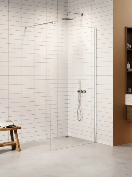 Nesta Chrome Walk-In Shower Enclosure