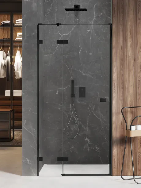 Avexa Black recessed door