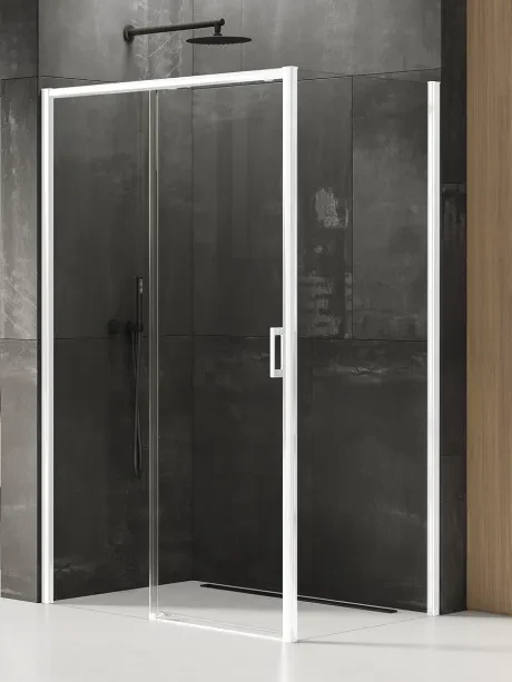 Prime White Shower Enclosure, Single Door
