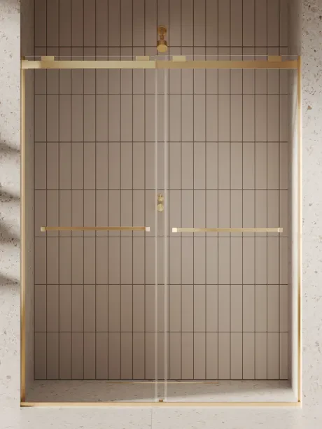 Korpuso durys 2D Quantum X GOLD BRUSHED