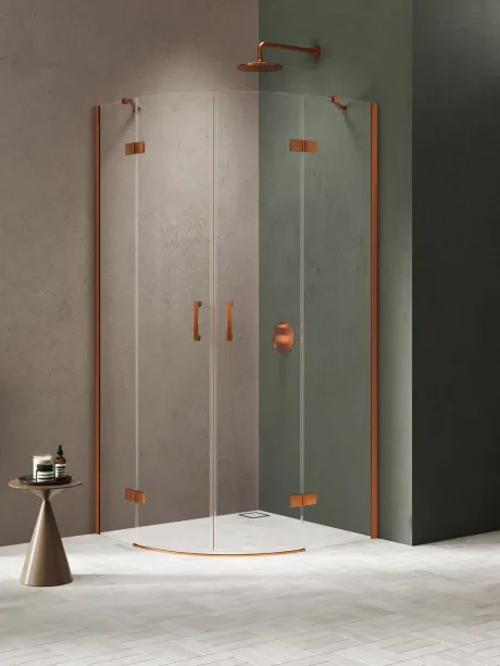 Nesta Copper Brushed pusapvalė dušo kabina