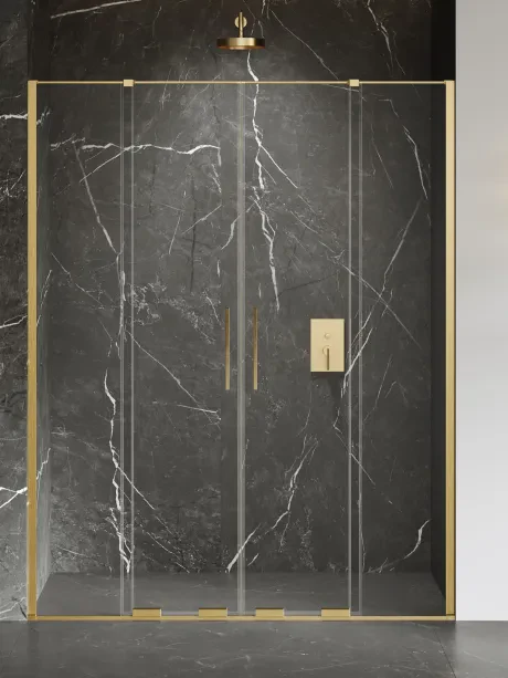 Įleidžiamas duris Smart Gold Brushed, dvigubos