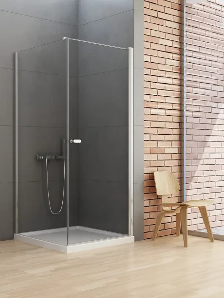 New Soleo shower enclosure, single door