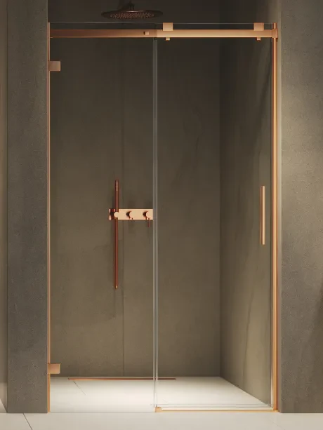 1D nišos durys Softi X Copper Brushed