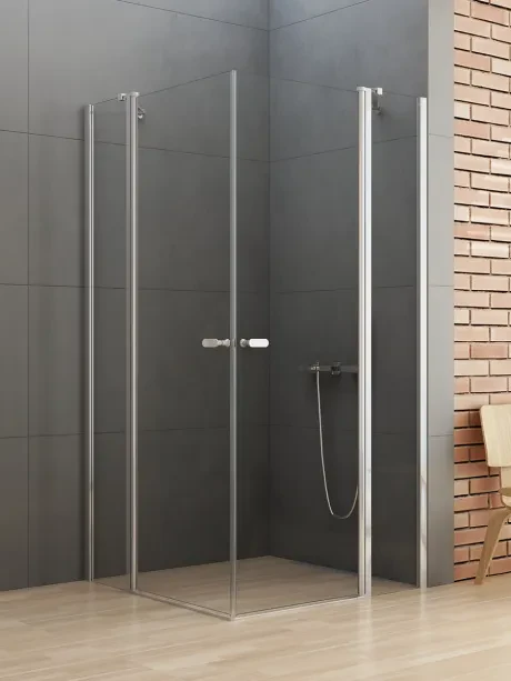 New Soleo Shower Enclosure, double doors, with additional side panels