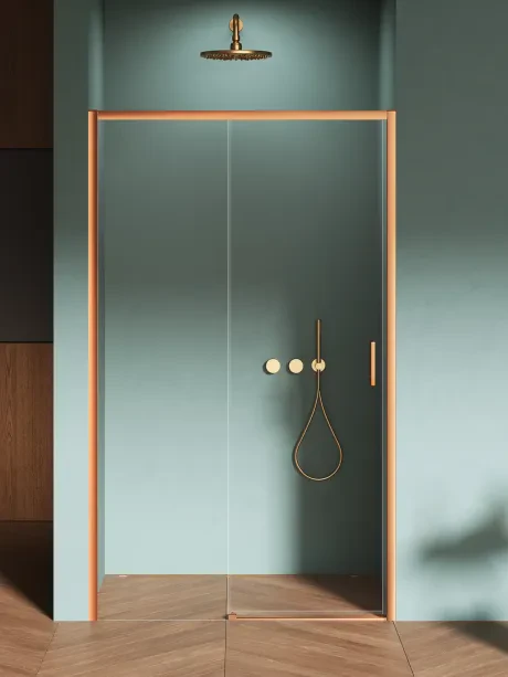 Prime Copper Brushed, single, sliding