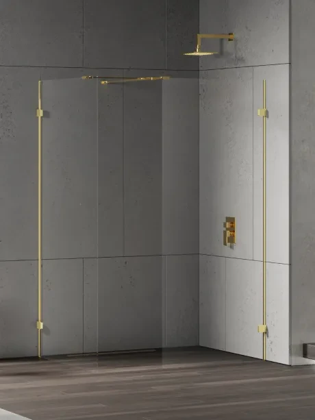 „Eventa Gold Shine“ dviejų dalių dušo kabina