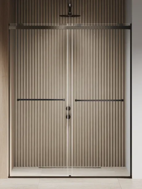 2D korpuso durys Quantum X GUNMETAL BRUSHED