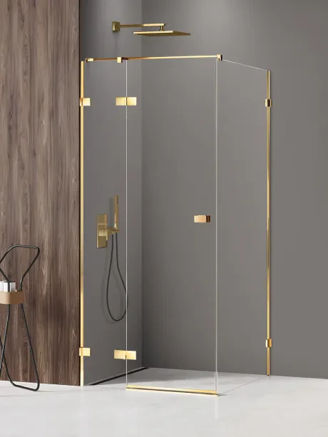 Avexa Gold Shine shower enclosure, single door